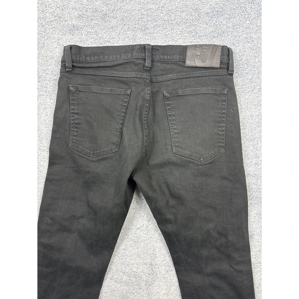 Uniqlo +J Jil Sander Mens 28 Black Selvedge Denim Slim Jeans Minimalist Designer